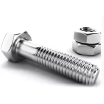 Perno c/hexagonal 1/4"x3" acero inox 304